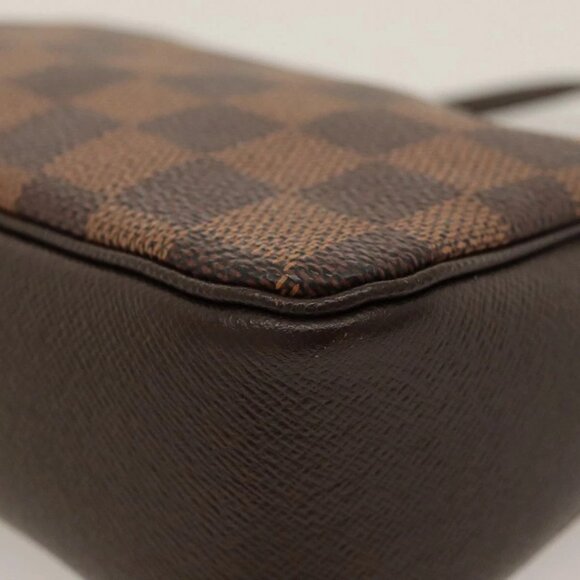 LOUIS VUITTON Damier Ebene Trousse Makeup Pouch N51982 LV Auth yk17788AM - Picture 4 of 16